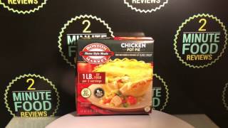 Boston Market Frozen Chicken Pot Pie Review [upl. by Alleb]