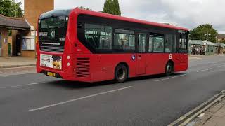 Bus Spotting in Kingston RATP Group Enviro200 MMC YX20 DLD Route K1 to New Malden Station [upl. by Yeliw511]