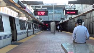 PittsburgBay Point Train Arriving at Balboa Park BART HD [upl. by Aihsein]