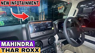 Mahindra Thar Roxx Interior Hidden Features🔥New Updates in Thar Roxx✅ [upl. by Om853]