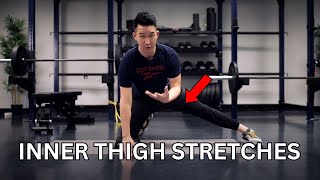 5 Best Inner Thigh amp Groin Stretches  Improve Flexibility amp Mobility [upl. by Akenehs]