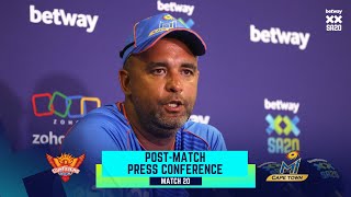 Betway SA20  Match 20 PostMatch Press Conference  Sunrisers Eastern Cape v MI Cape Town [upl. by Ahsekam]