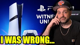 I Was Wrong About The PS5 Pro [upl. by Ahsemed]