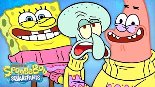 SpongeBobs Best Family Moments ❤️  50 Minute Compilation  SpongeBob [upl. by Lammond457]