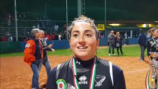 Miriana Cerioni del Forlì dopo lo scudetto 2017 [upl. by Enaid]