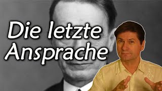 Die letzte Ansprache [upl. by Nelav897]