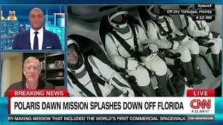 AIAA CEO Dan Dumbacher discussed what we’ll learn from the historic Polaris Dawn mission on CNN [upl. by Dasie]