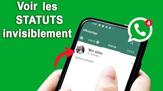 comment voir les statuts WhatsApp sans être vu [upl. by Corso]