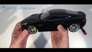 Unboxing Review Autoart diecast model car 118 Aston Martin Vanquish [upl. by Onibla45]