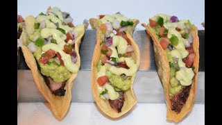 Flank Steak Tacos  Arrachera Tacos Recipe  Taco Recipe [upl. by Bergwall244]