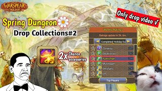 Lucky Week 🤑  Spring Dungeon Drop Collections 2  Warspear Online [upl. by Alletse349]