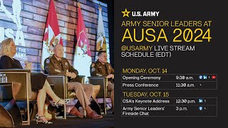 AUSA 2024 Opening Ceremony Livestream [upl. by Lindo]