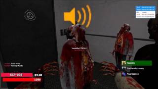 Garrys mod Scp Containment Breach Role SCP 035 The Mask [upl. by Viridis120]