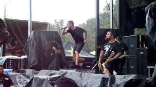 Whitechapel  Possibilities Of An Impossible Existence  Mayhem Fest 2012  Pittsburgh PA [upl. by Ynaffit350]