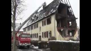 Explosion in Rotenburg Die Ausmaße des Feuers am Tag danach  Einsatz im Hochmahle [upl. by Teplica]