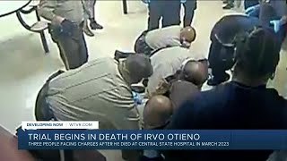 Former Virginia hospital worker on trial after death of inmate patient Irvo Otieno [upl. by Retsevel135]