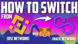 Tutorial How To Bridge  Switch From BNB BSC To MATIC POLYGON Network [upl. by Eelahs]