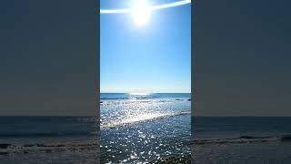 La spiaggia di Lignano Sabbiadoro con acqua cristallina a novembre lignano lignanosabbiadoro [upl. by Atilemrac111]