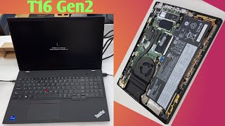 Lenovo Thinkpad T16 Gen2 SSD Upgrade [upl. by Schwing]