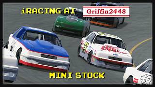 now these are fun  iRacing Mini Stock AI at Concord [upl. by Tertius]