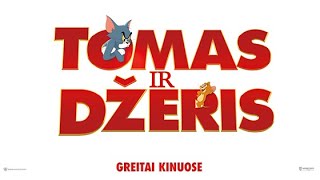 TOMAS IR DŽERIS  Tom amp Jerry 2021 lietuviškai dubliuotas animacinis nuotykių filmas anonsas [upl. by Faxen]