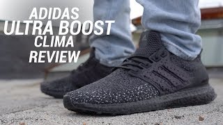 ADIDAS ULTRA BOOST CLIMA REVIEW [upl. by Yraeg]