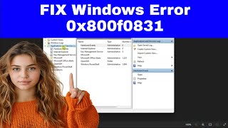 How to FIX Persistent 0x800f0831 Error Windows 10 amp 11 [upl. by Martsen]