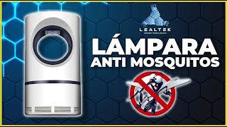 Lampara anti mosquitos zancudos e insectos con luz UV Review  Tutorial [upl. by Sellig]