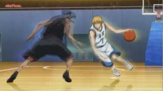 Kurokos Basketball Aomine VS Kise [upl. by Germayne]