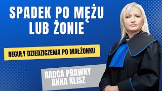 Dziedziczenie po małżonku dziedziczenie spadekpomężu spadekpożonie prawospadkowe spadek [upl. by Salesin622]