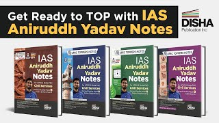 Revolutionary Notes For UPSC Exam Disha Partners With Topper IAS Aniruddh Yadav Handwritten Notes [upl. by Narak]