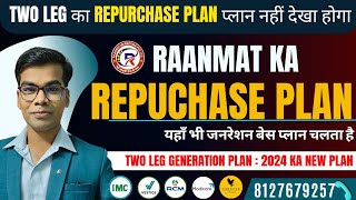 new two leg repurchase Plan 2024  two leg product base generation plan  new mlm plan launch today [upl. by Kindig]