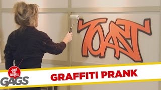 Mysterious Graffiti Prank [upl. by Eiveneg]