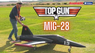 TOP GUN MiG28 RETURNS  Classic Ultra Lightning turbine sport jet in Enemy scheme [upl. by Dorita]