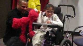 BizTimes Milwaukee Elmo grants a wish [upl. by Ahsead]