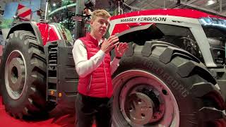 Massey Fergusons largest S tractor launched with autonomous turning functions [upl. by Tadio115]