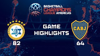 Hebraica Macabi vs Boca Juniors  Game Highlights [upl. by Aneem]