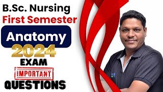 Most Important Anatomy Topics for Bsc Nursing 2024 Exam  Bhushan Science Online Classes [upl. by Yragerg]