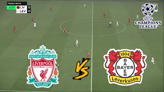 LIVERPOOL vs BAYER 04 LEVERKUSEN  UEFA CHAMPIONS LEAGUE 20242025  FOOTBALL LIFE 2025 [upl. by Edahs]