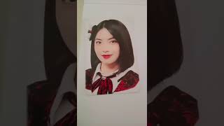 Gambar lagi nih tapi bedanya hitam putihdrawing jkt48 newera gracia [upl. by Les544]