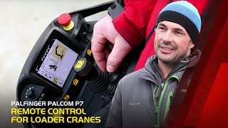 PALFINGER PALcom P7 Remote Control for Loader Cranes English [upl. by Aitak]