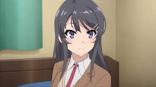 Mai and Kaede Aussie DUB  Bunny girl senpai [upl. by Hnirt]