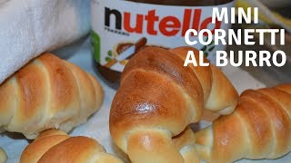 MINI CORNETTI AL BURRO [upl. by Elletse340]