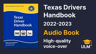 Texas Drivers Handbook 2022  2023 Audiobook  Texas Drivers Handbook Audio [upl. by Rovaert]