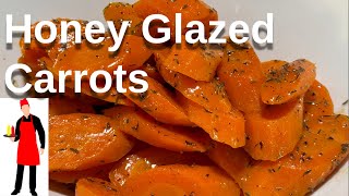 Honey Glazed Carrots 15 minute easy side dish for any meal [upl. by Kciredohr]