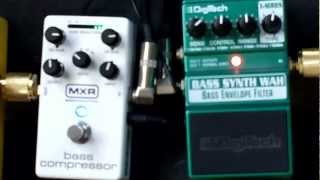 Digitech Bass Synth Wah Demo [upl. by Sessler]