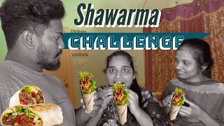 Shawarma Challenge  Chelli Tho Inka Vadhina tho Sravandiamondfamily [upl. by Aehcim]