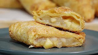 Apple Turnovers Using ReadyMade Puff Pastry [upl. by Jenness]