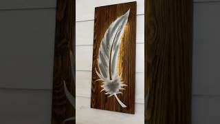 Home decor ideas diy decor feather [upl. by Nelehyram]