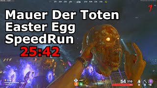 Mauer Der Toten Solo Easter Egg Speed Run 2542 [upl. by Mason]